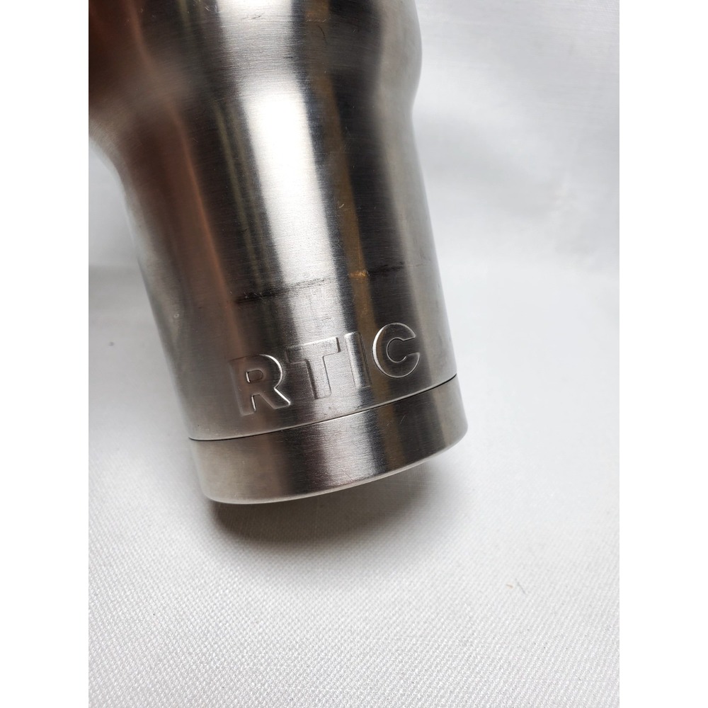 RTIC Stainless Steel Insulated Tumbler 30 oz Travel Mug‎ w/Clear Lid Double Wall